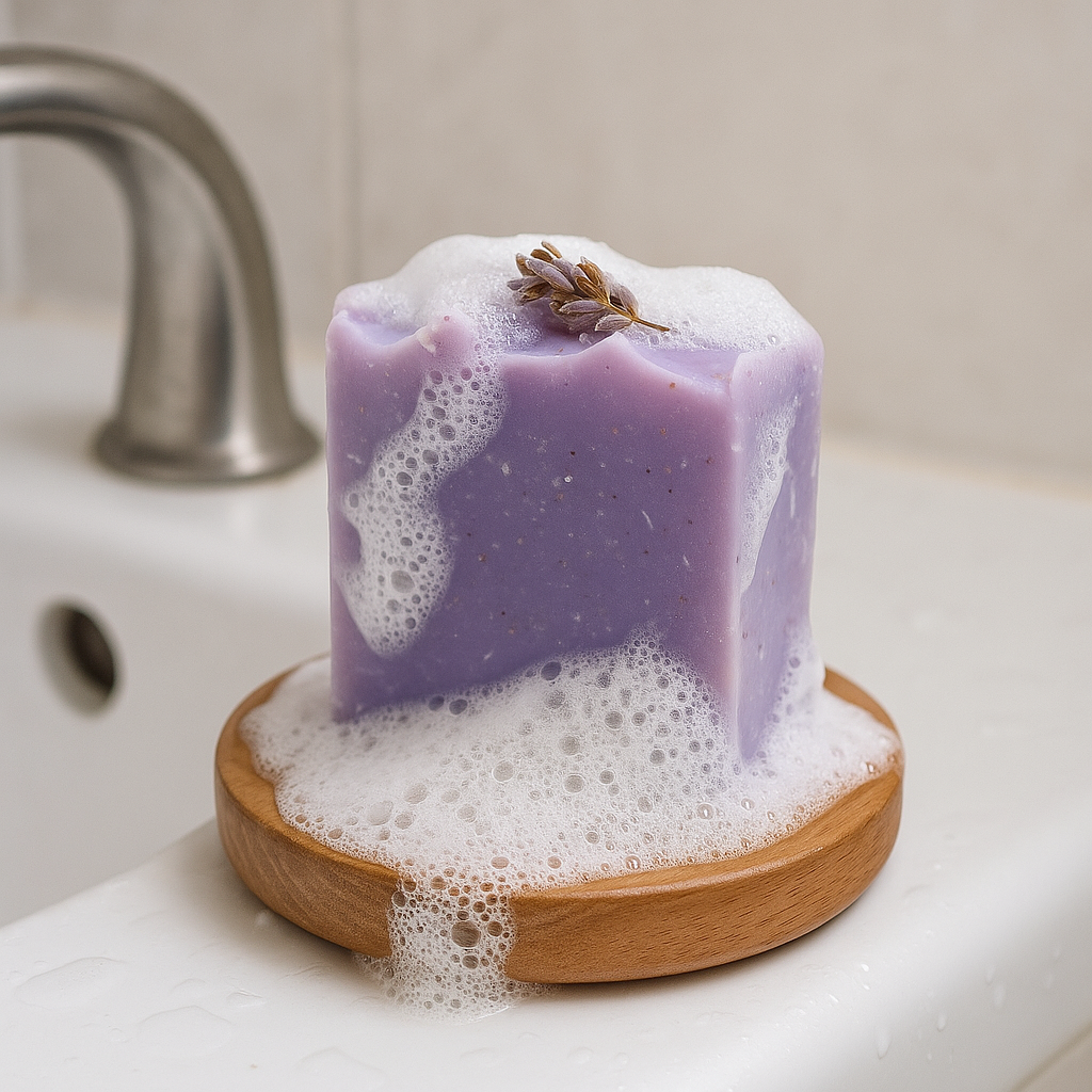 Bare Bloom Soap Bar – Brazilian Purple Clay & Fragrance-Free