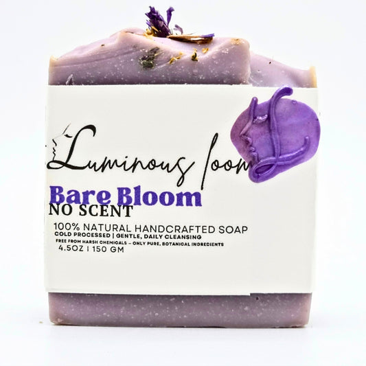 Bare Bloom Soap Bar – Brazilian Purple Clay & Fragrance-Free