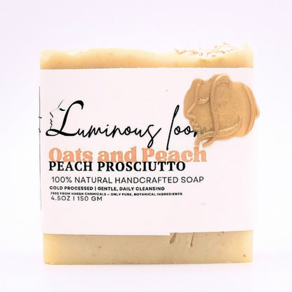 Oats & Peach Scrub Club Bundle – Gentle Exfoliating Soap Set for Smooth Skin