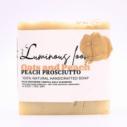 Oats & Peach Scrub Club Bundle – Gentle Exfoliating Soap Set for Smooth Skin