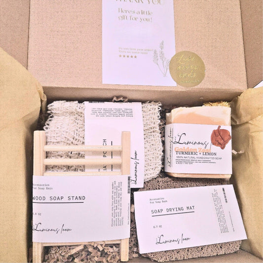 Golden Zest Bundle – Citrus Soap and Skincare Essentials for Radiant Skin