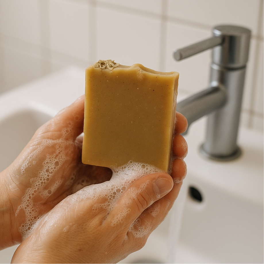 Peach Oat Glow Bar – Oats, Peach scent , jojoba Oil