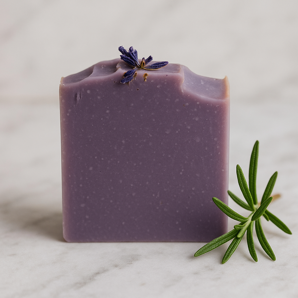 Bare Bloom Soap Bar – Brazilian Purple Clay & Fragrance-Free