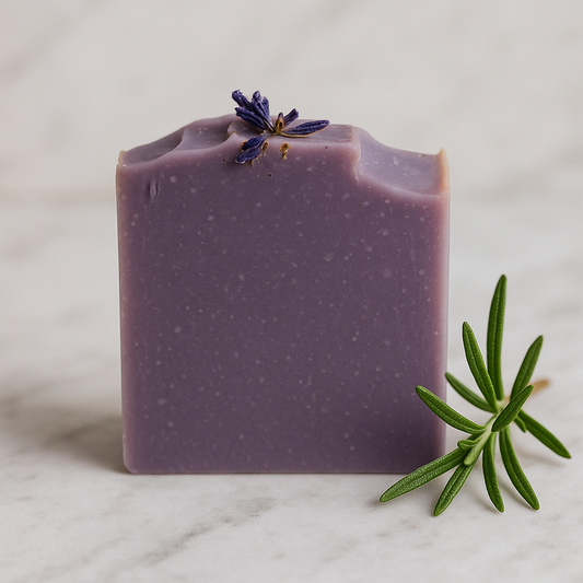 Bare Bloom Soap Bar – Brazilian Purple Clay & Fragrance-Free