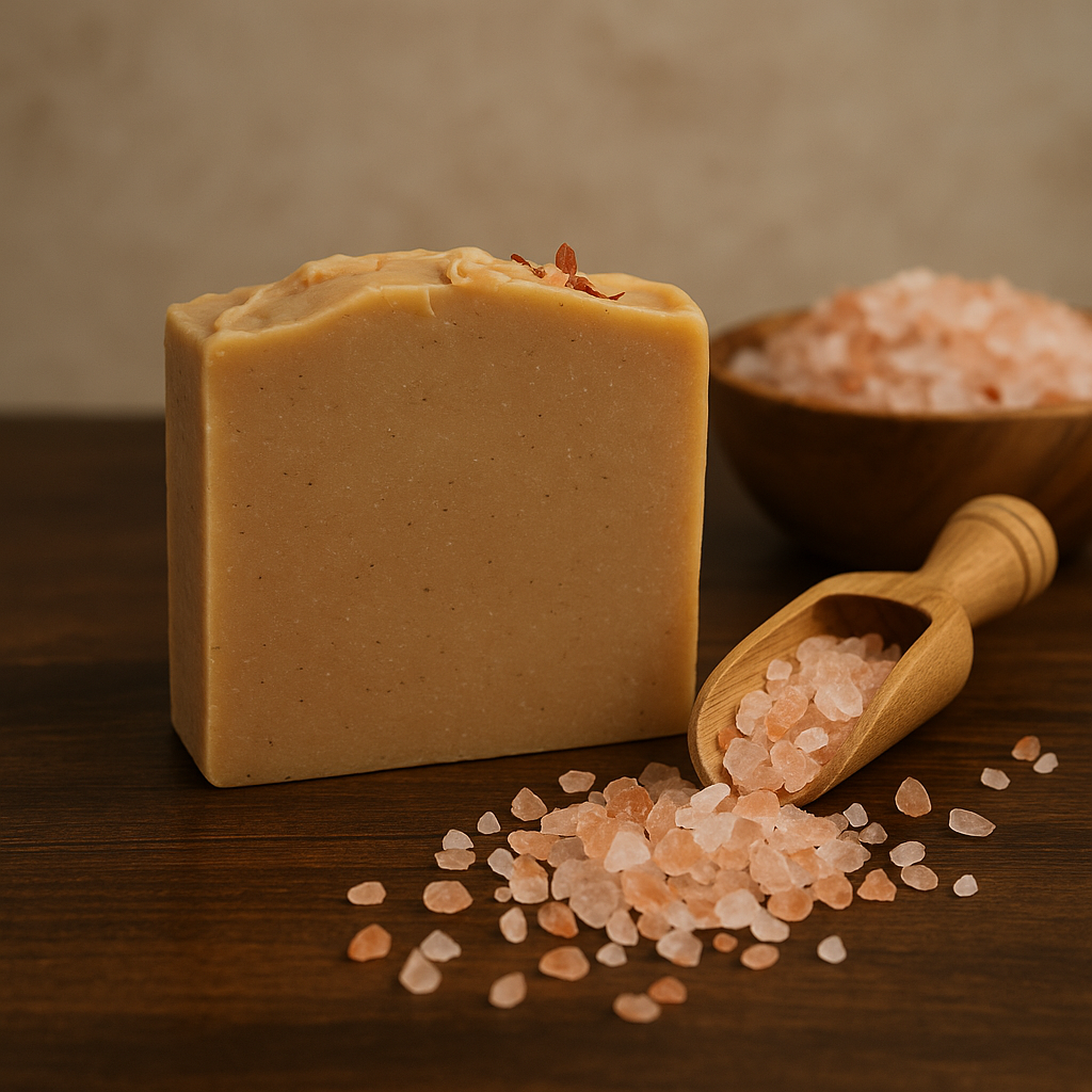 Ocean Oasis Salt Bar – Sea Salt, Botanical Oils & Fresh Floral Scent