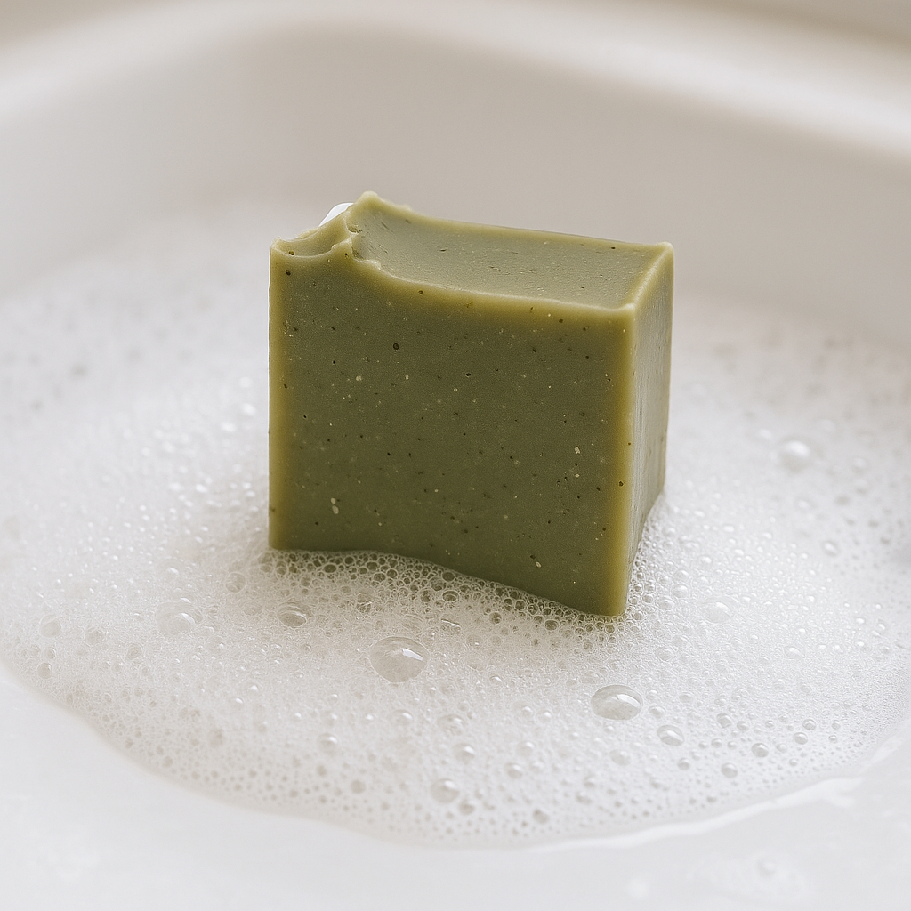 Tranquil Glow Bar – Lavender, Oatmeal & French Green Clay