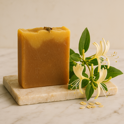 Honeysuckle Clay Soap – Soft Floral Scent & Bentonite Detox Glow